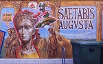 Urgencias pediátricas del Alcanyís humaniza su sala de espera con un mural de gran formato
